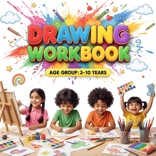 DRAWING WORKBOOK FOR KIDS
