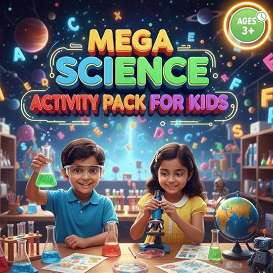 MEGA SCIENCE ACTIVITY PACK FOR KIDS